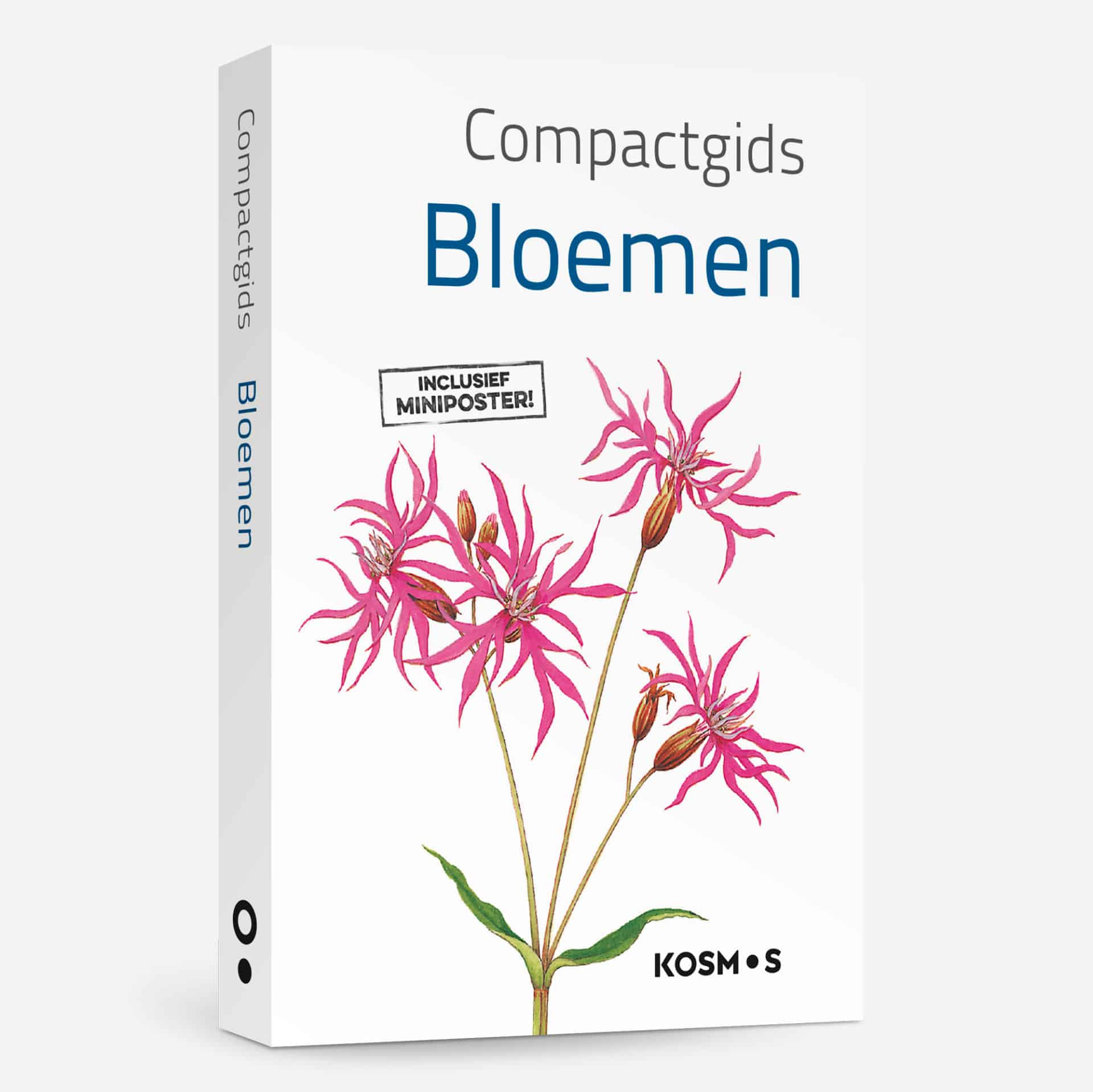 Compactgids bloemen met miniposter