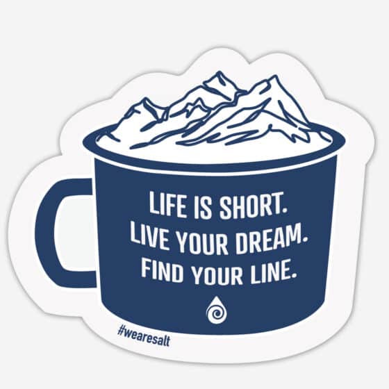 Salt Sticker - Camp Mug