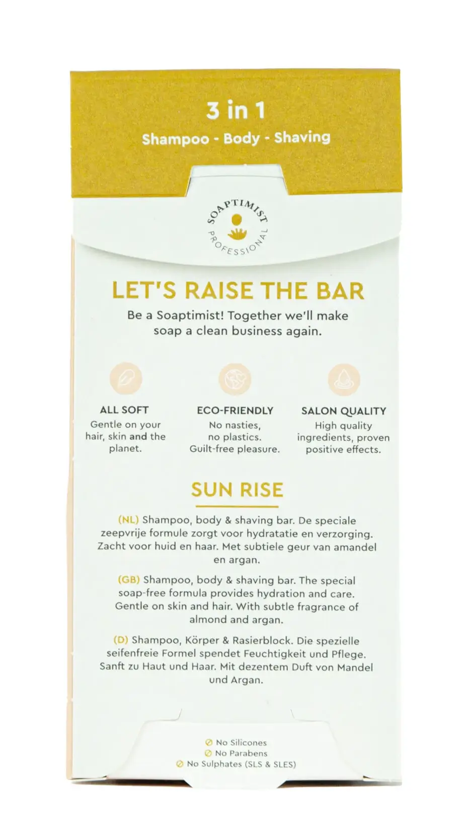 Soaptimist 3-in-1 Bar - Sunrise - Afbeelding 4