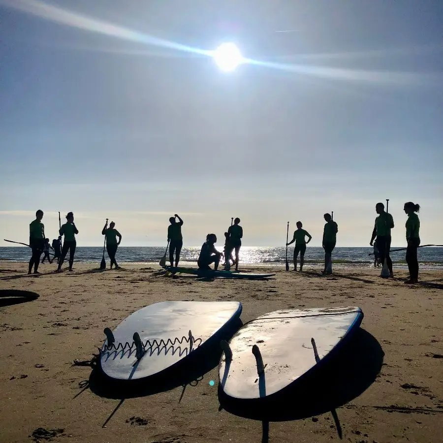 SUP Camp bij The Spot in Zandvoort