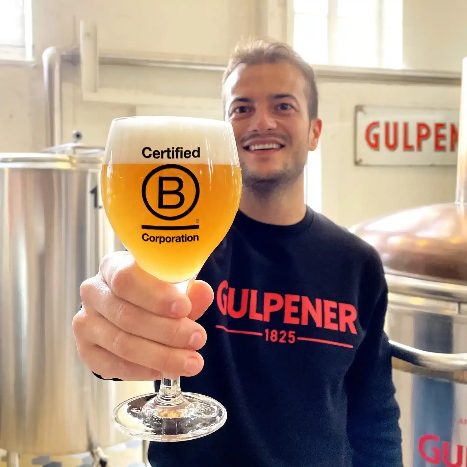 Brouwmeester bas jacob Gulpener hopoogst