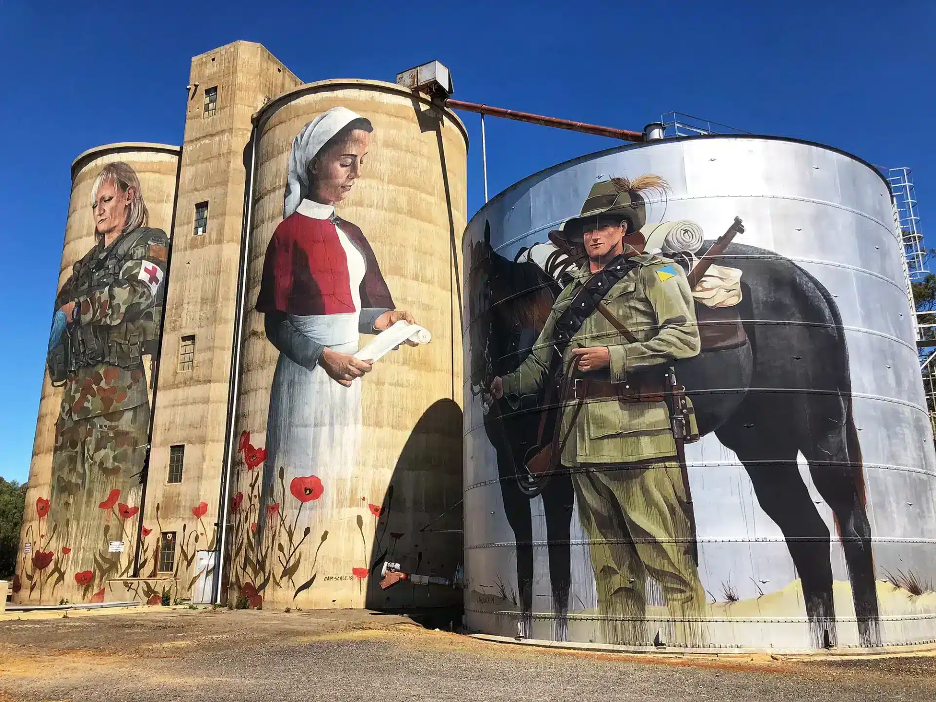 Silo Art trail Australie