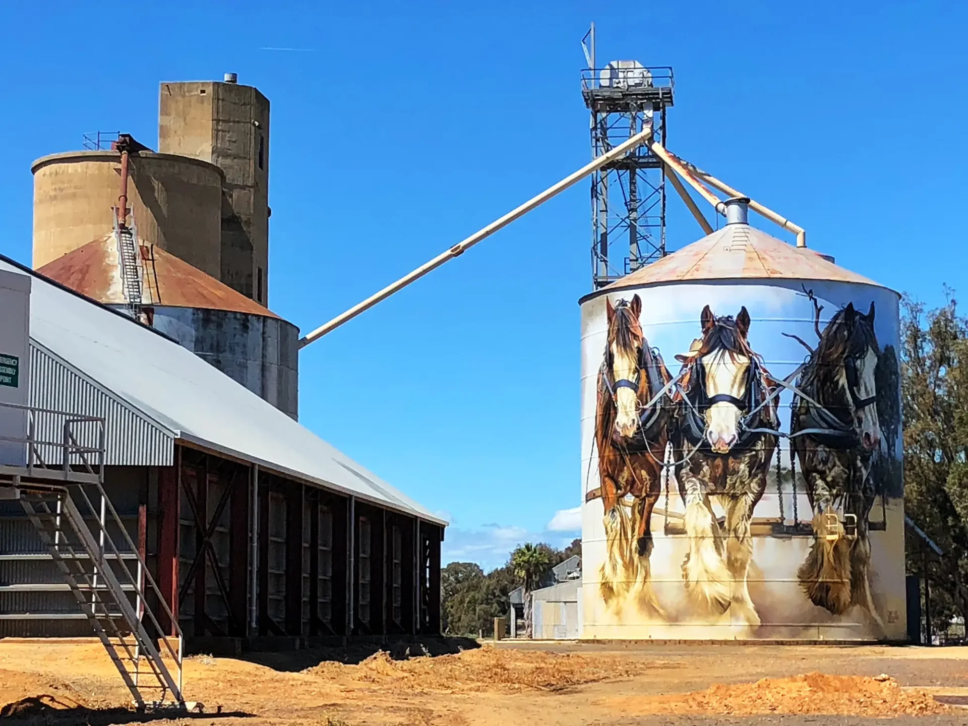 Silo Art trail Australie