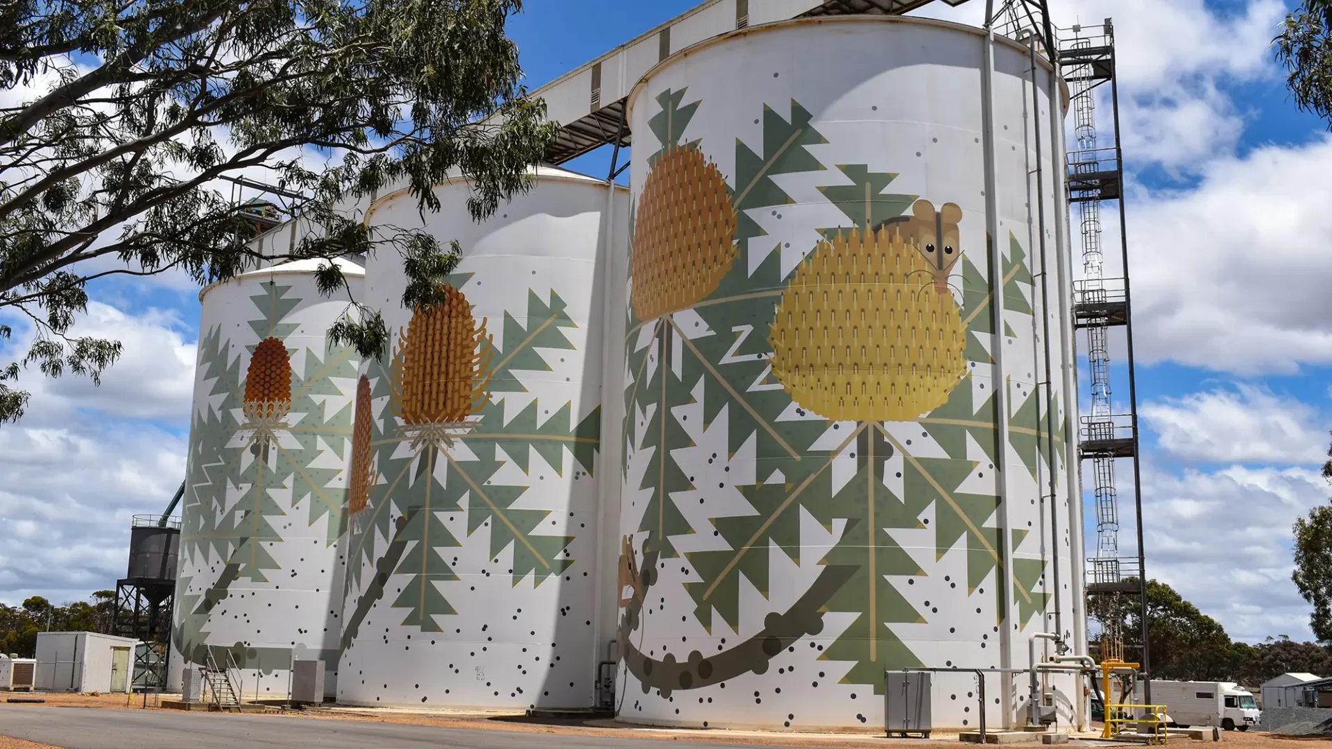 Silo Art trail Australie