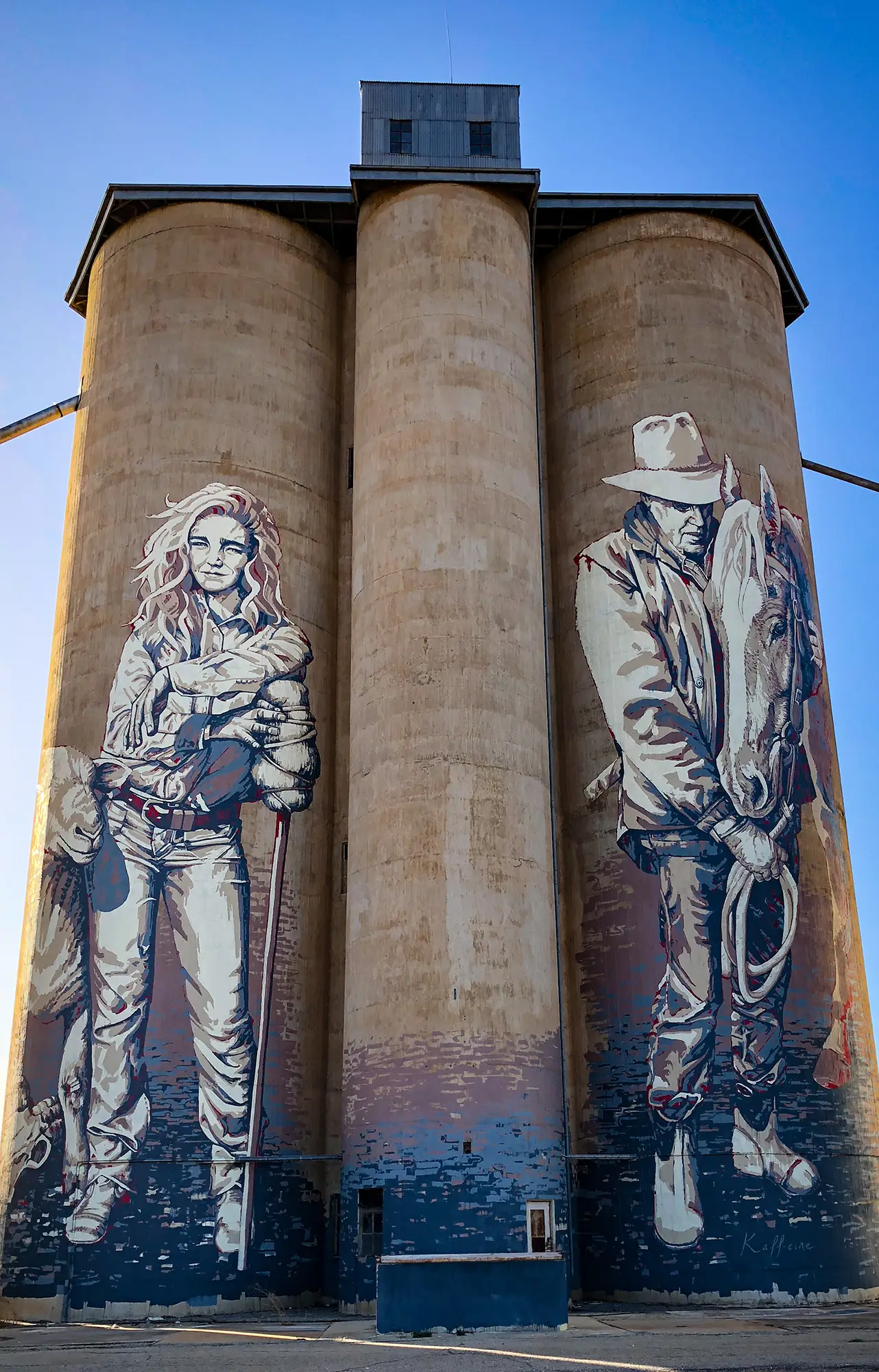 Silo Art trail Australie