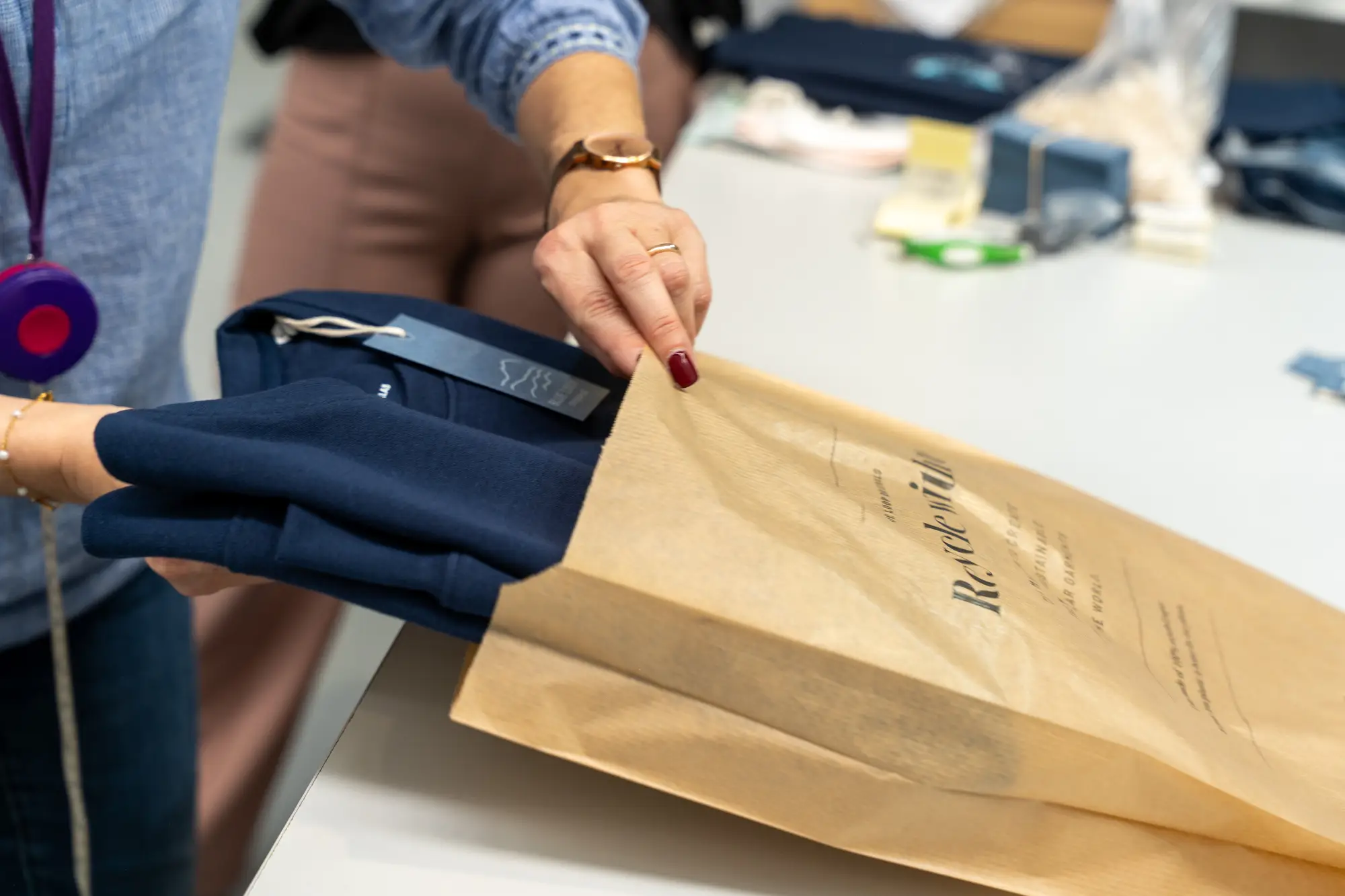 Blueloop: inpakken sweater