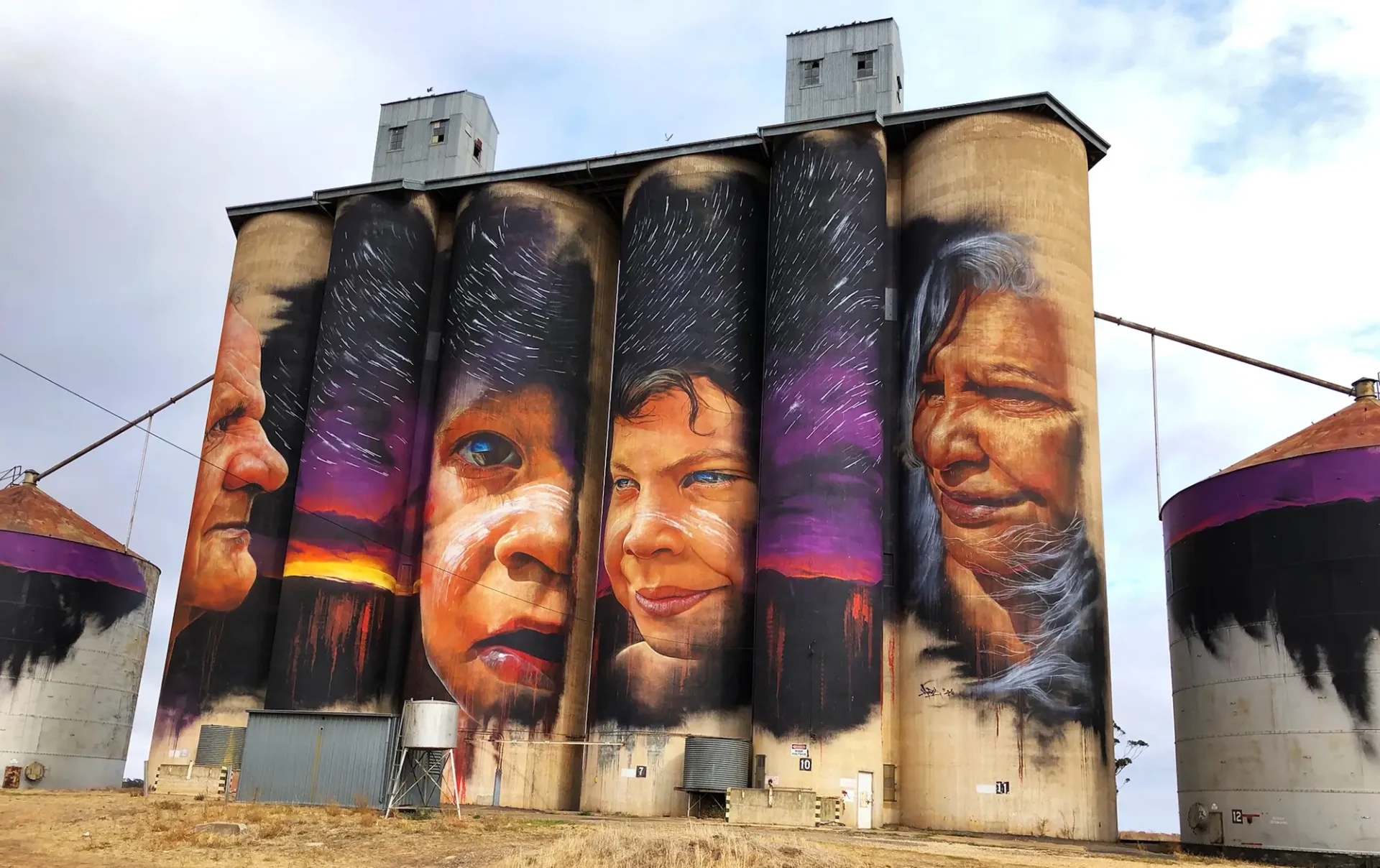 Silo Art trail Australie