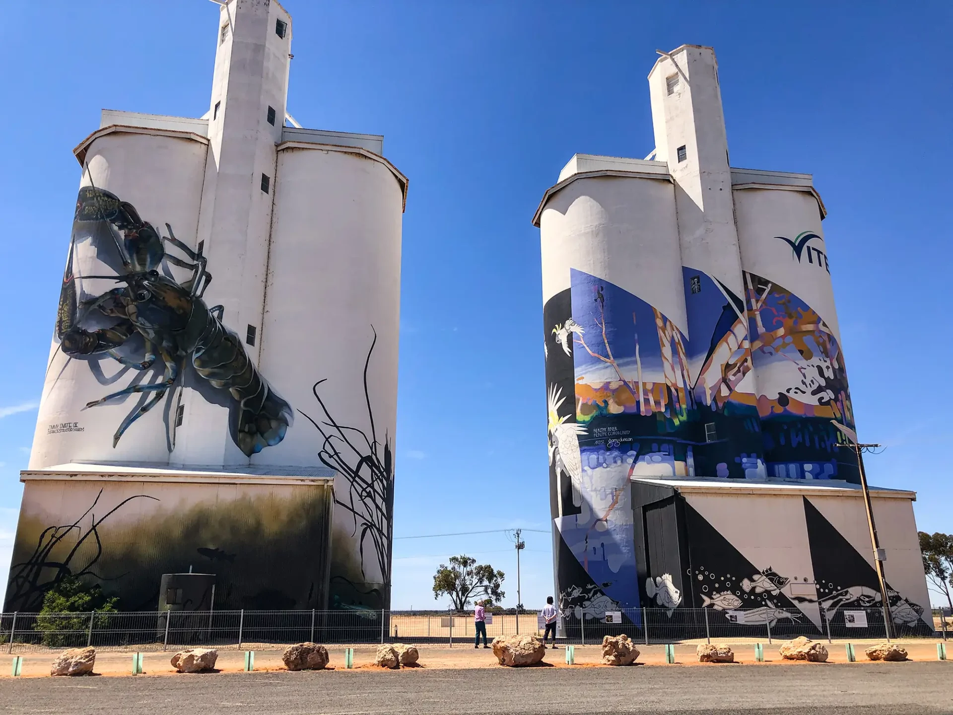 Silo Art trail Australie