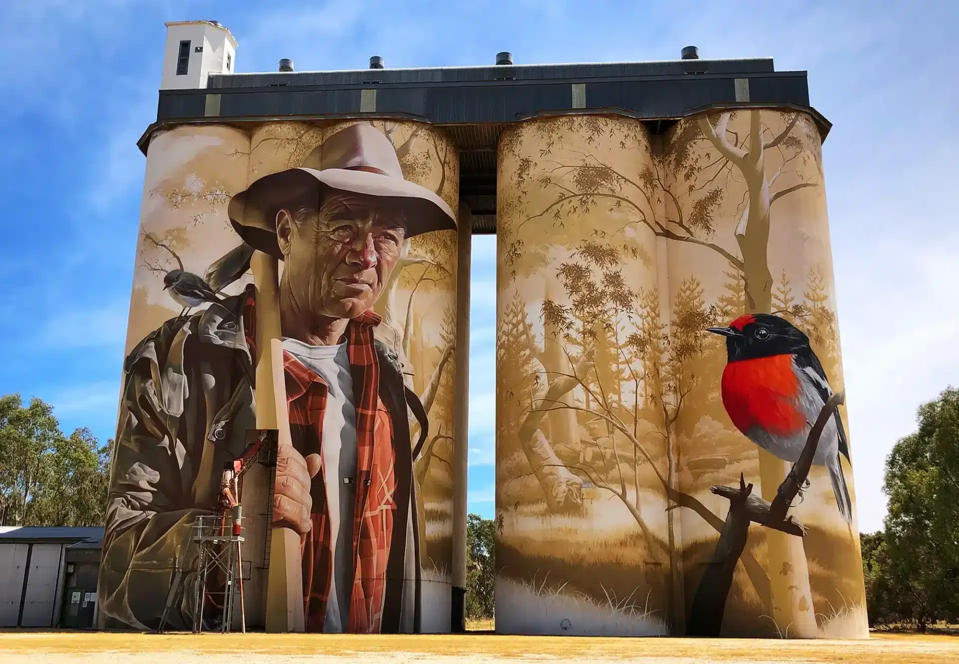 Silo Art trail Australie