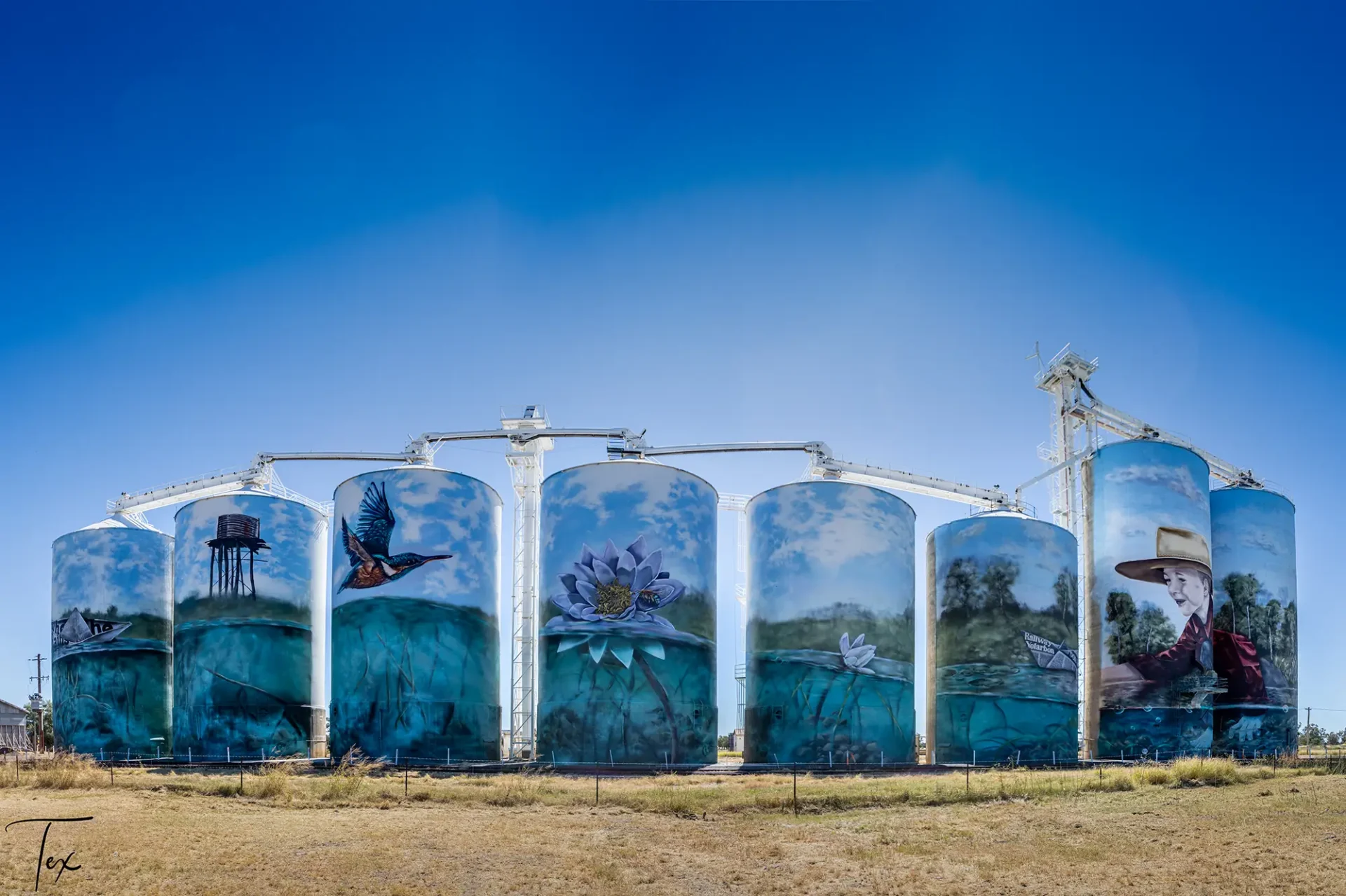 Silo Art trail Australie
