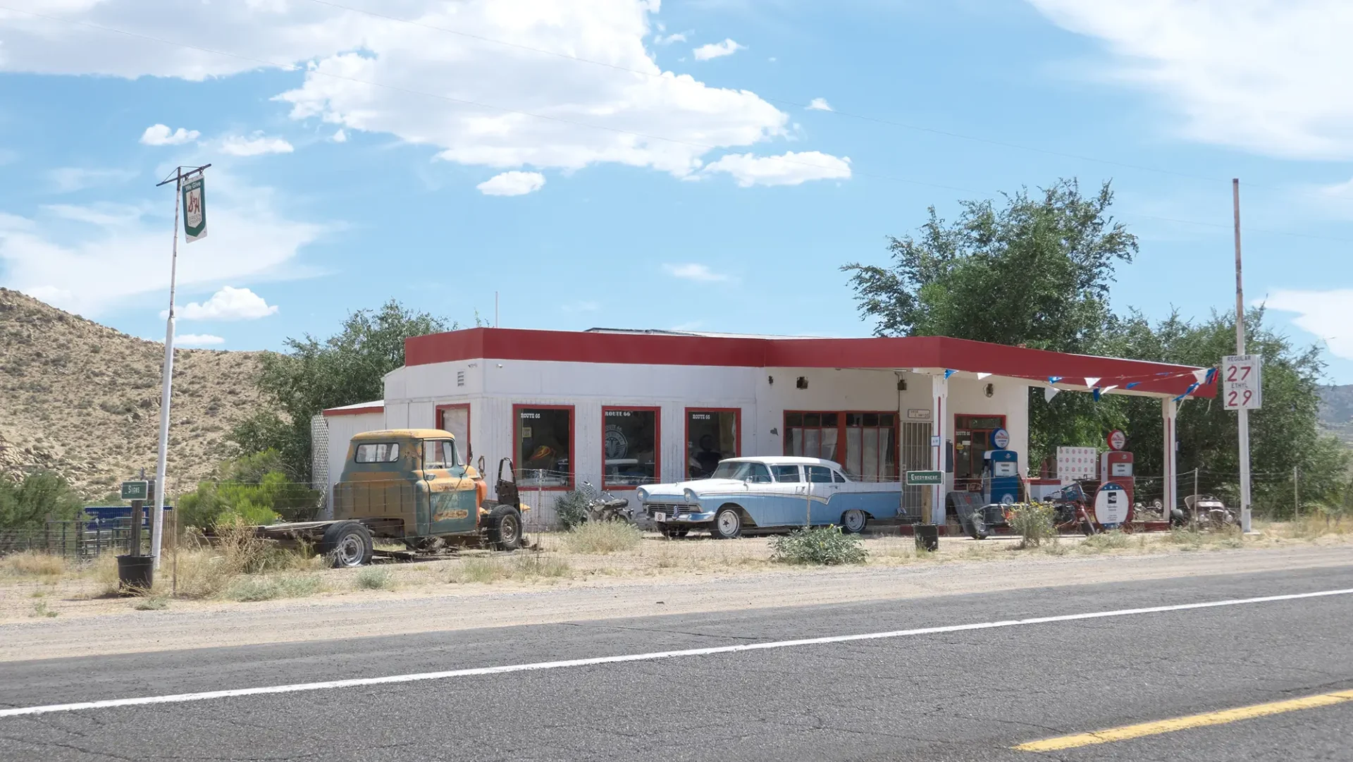Valentine gas station -