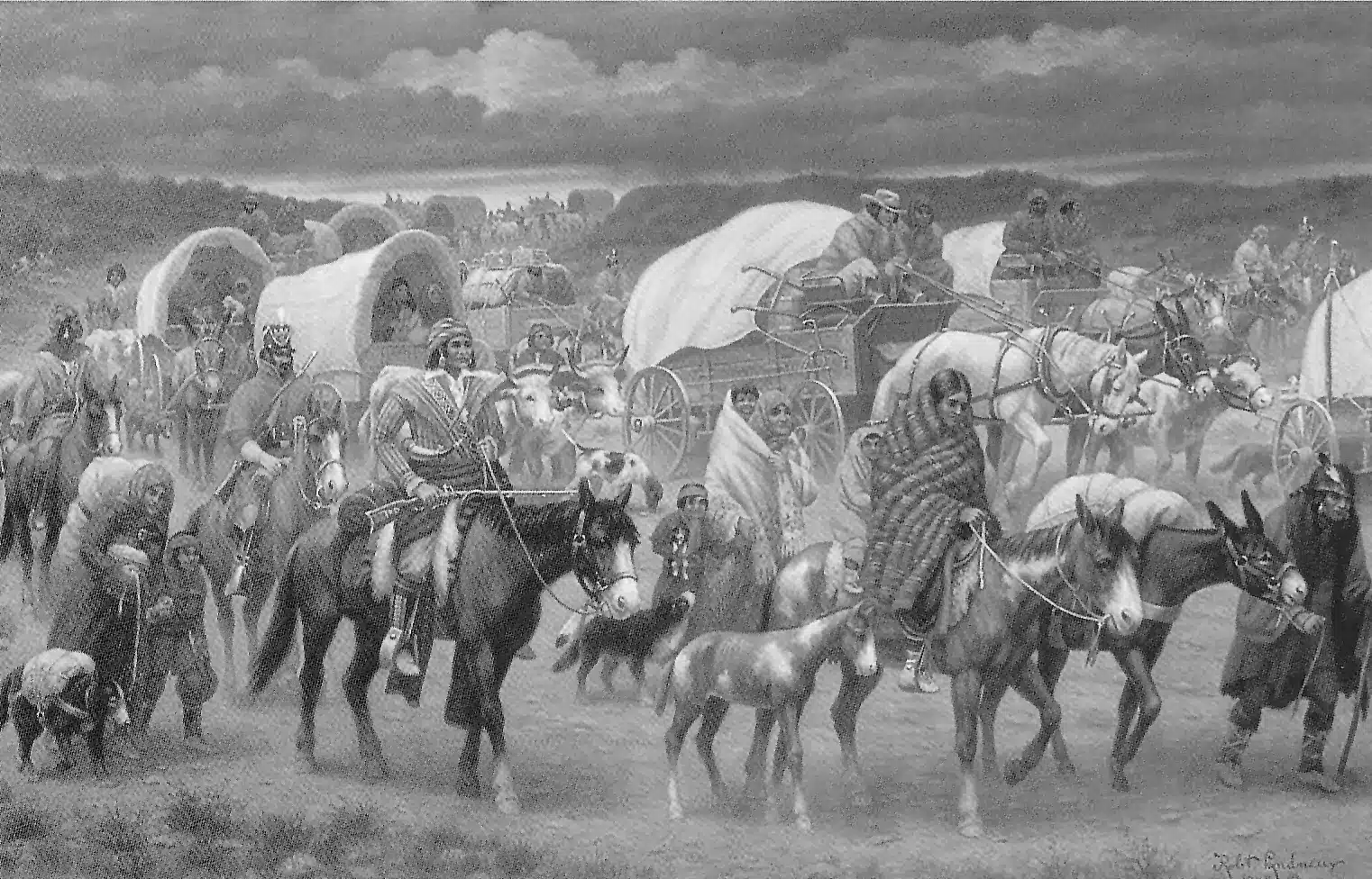 Natives trail of tears