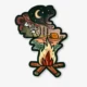 Campfire Dreaming - Sticker Art
