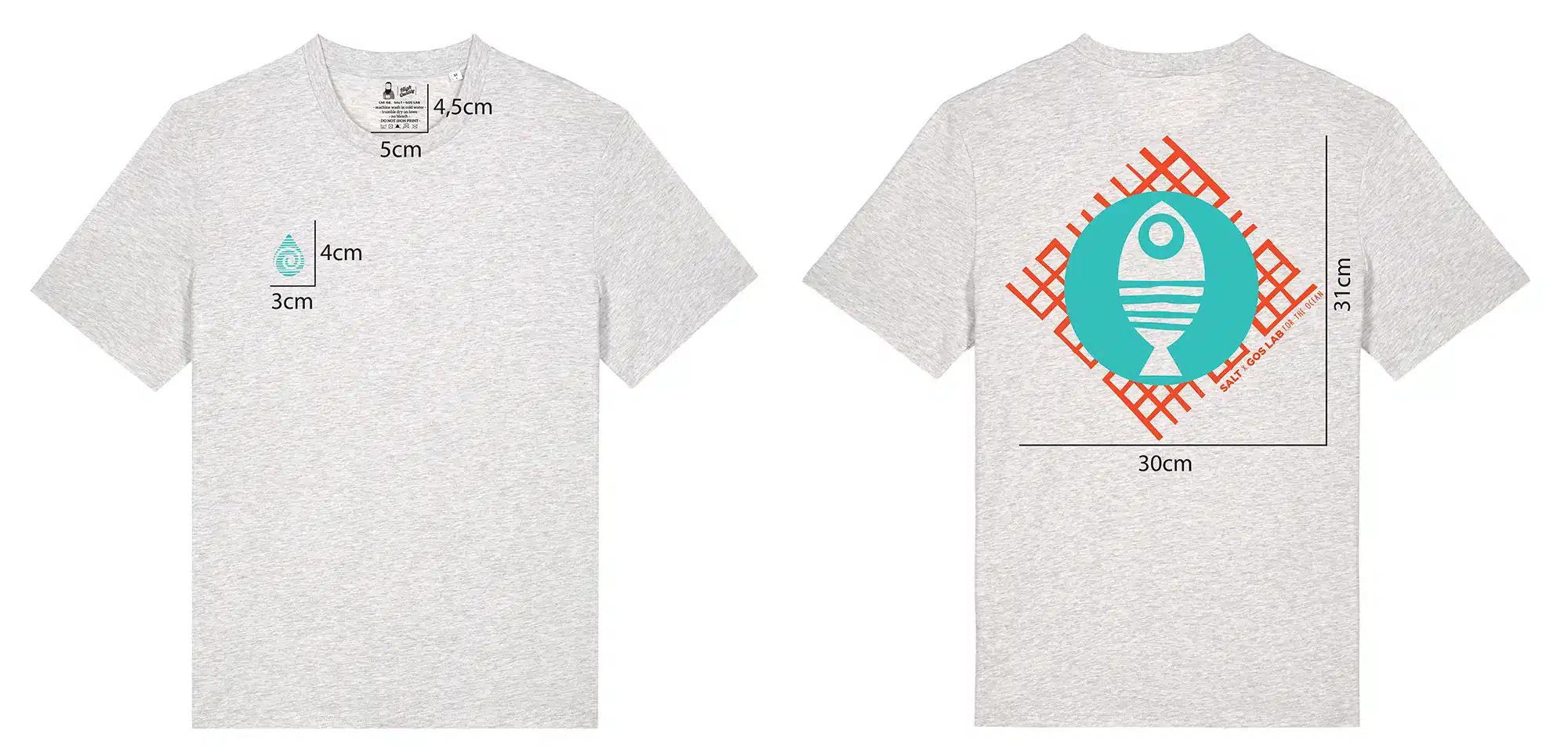 Ocean Day T-shirt Salt x Goslab