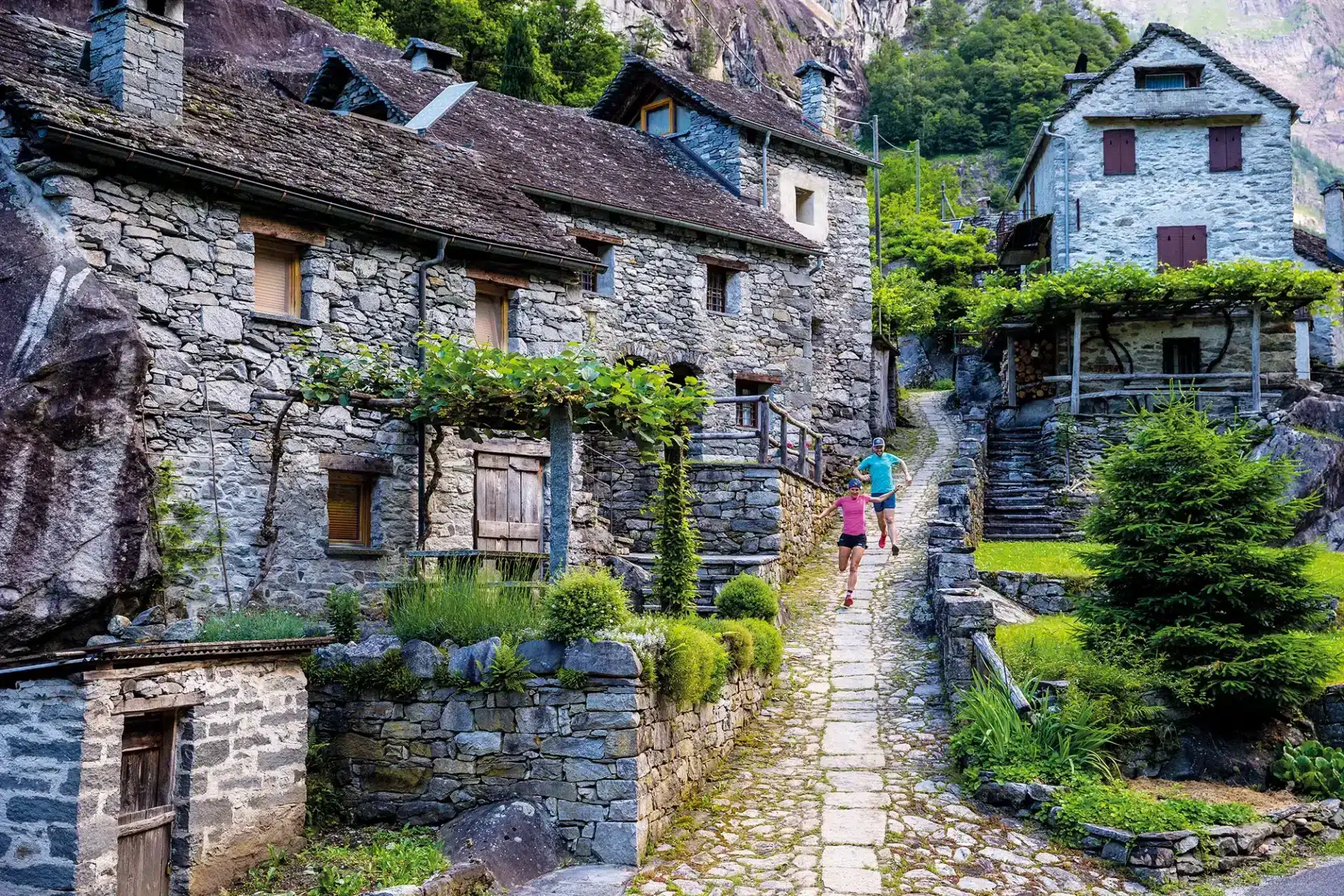 Ticino trailrunning mountainbiken boulderen