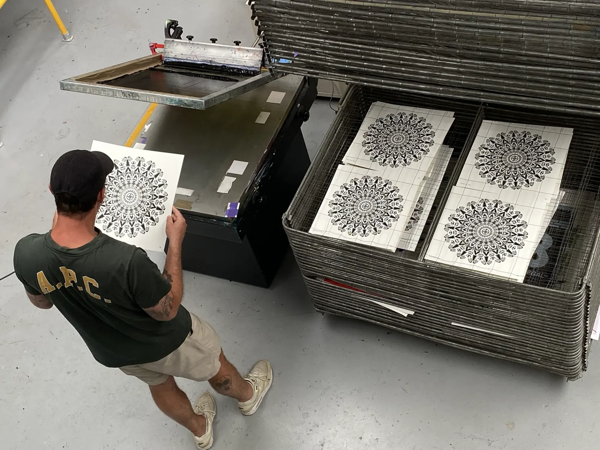 Circle of life Drukproces poster hike