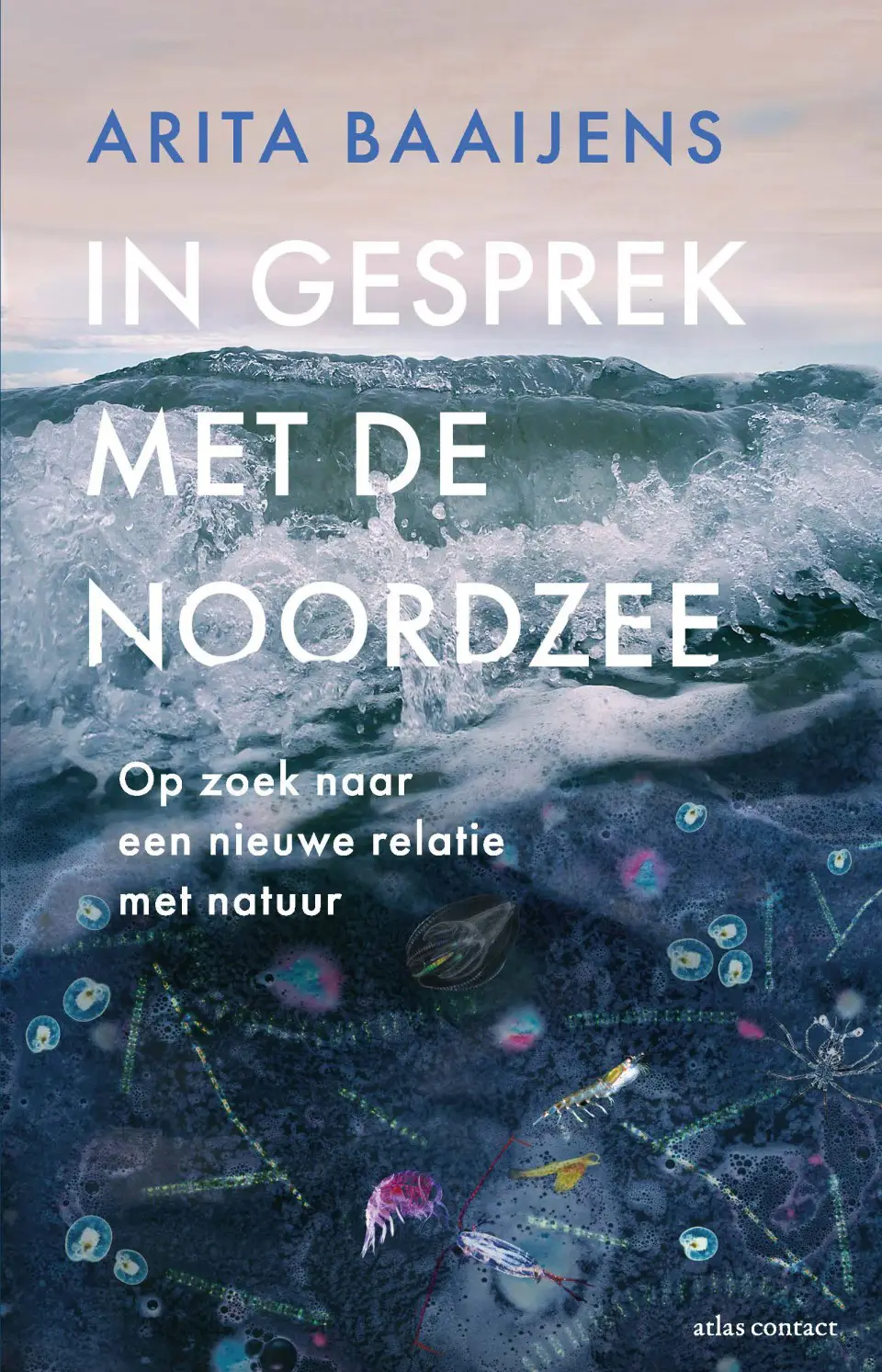 Cover In gesprek met de noordzee - Arita baaijens