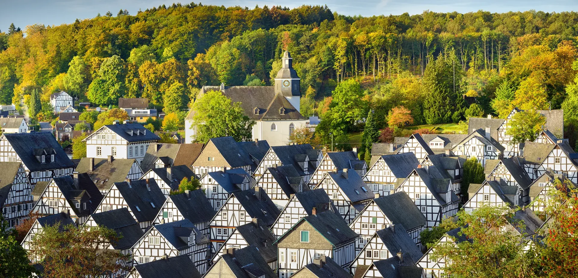 vakwerkhuizen in freudenberg