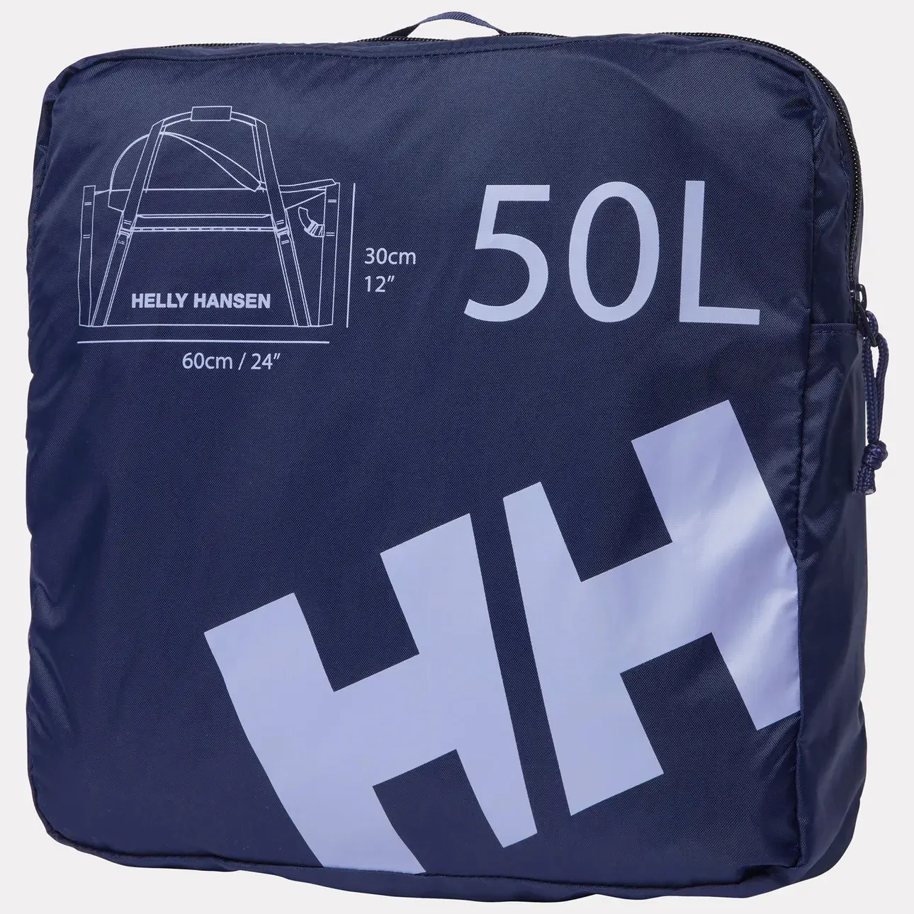 Helly Hansen Duffel 2 50L - blackcurrant - opgevouwen