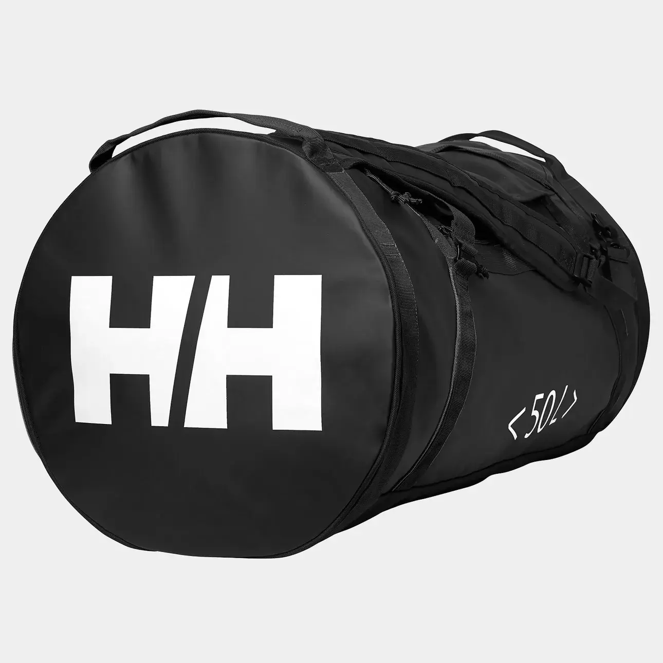 Helly Hansen Duffel 2 50L - zwart - detail zijkant