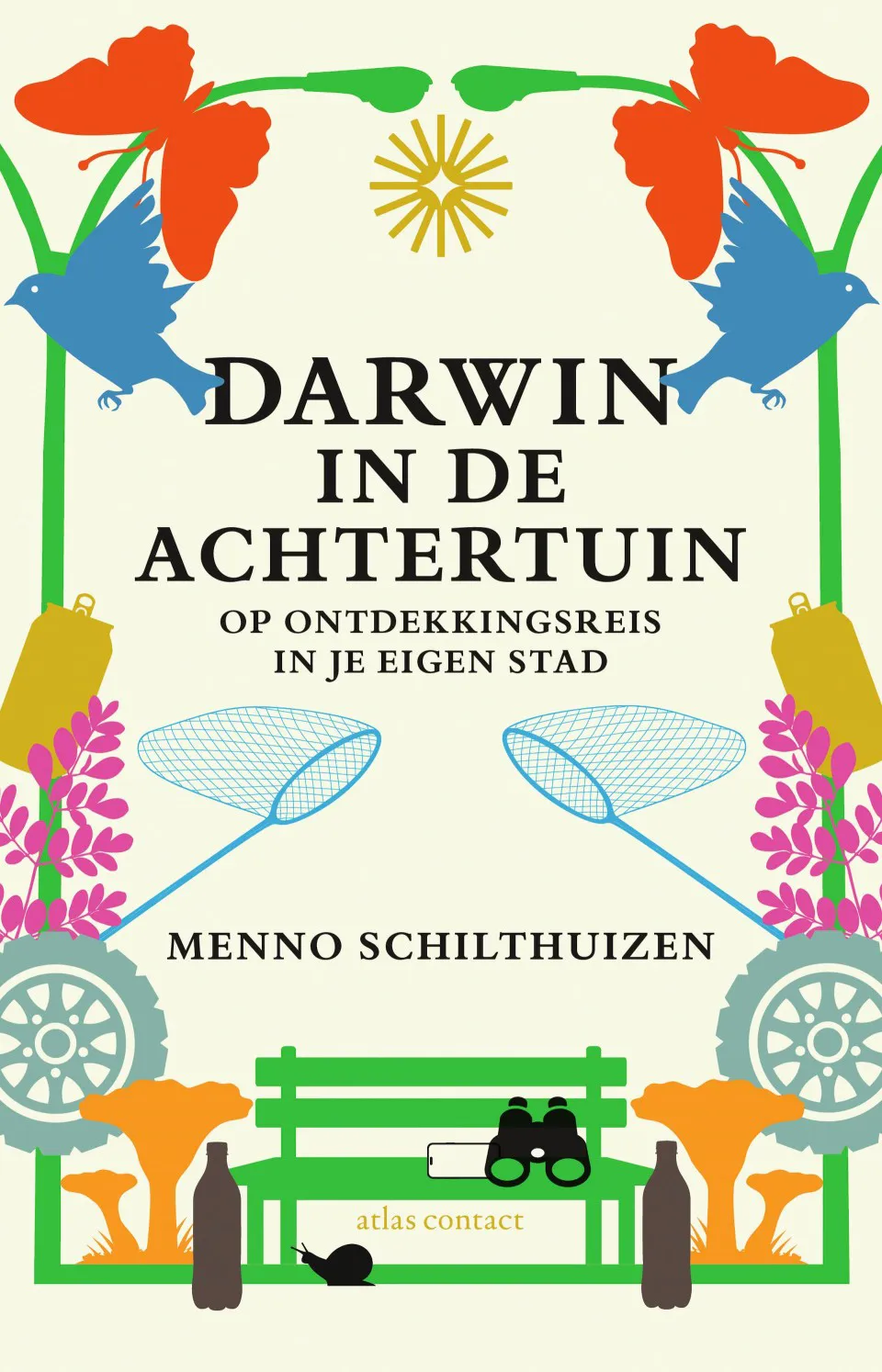 cover Darwin in de achtertuin