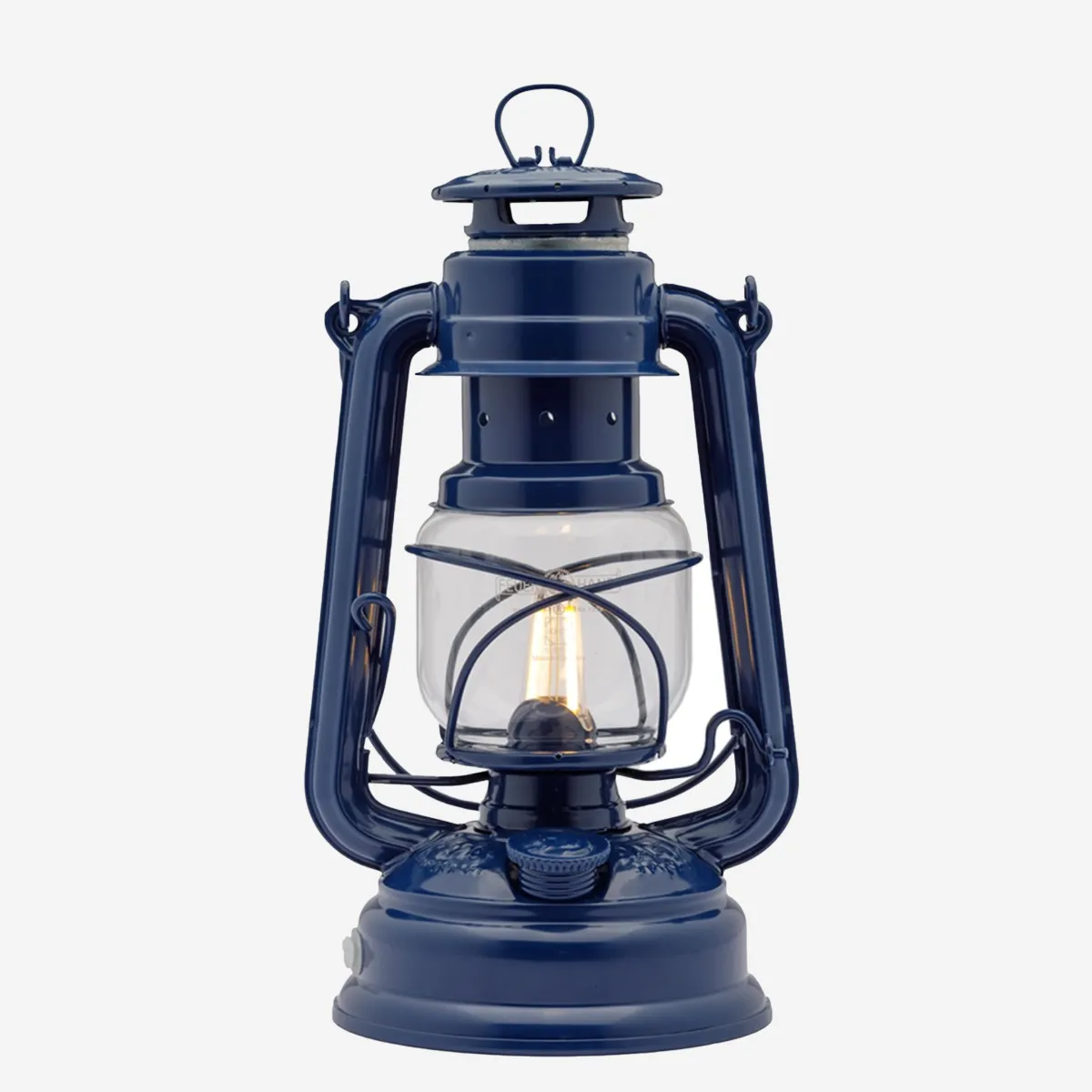 Feuerhand stormlamp kobalt blauw