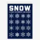 Snow poster A4