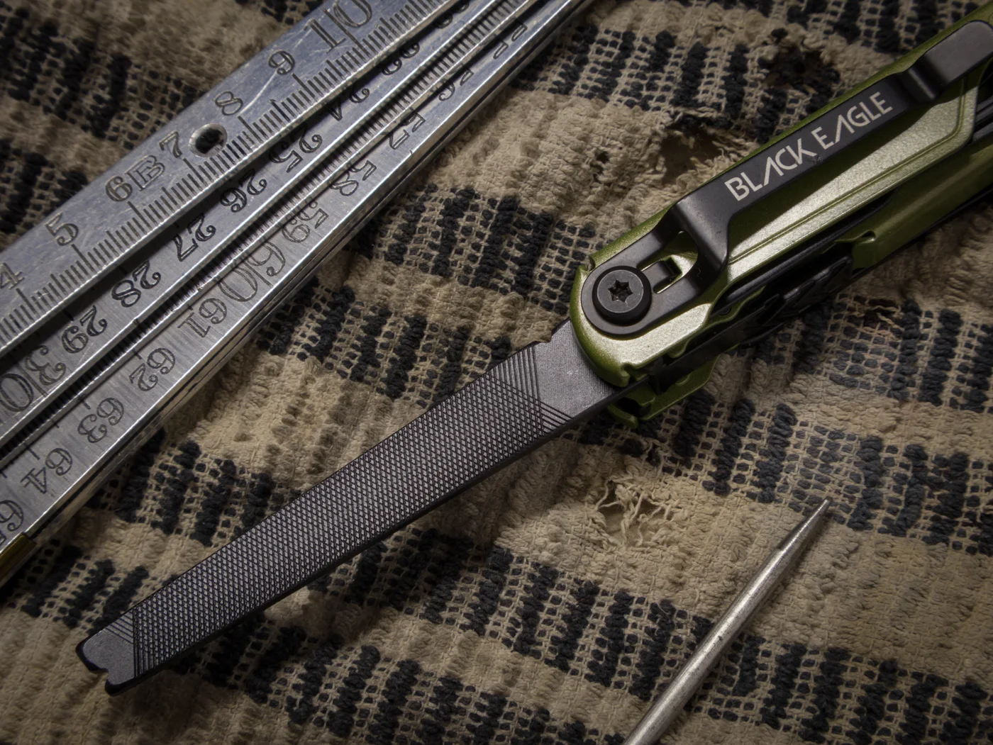 Black Eagle Bryce Multitool - Green - Afbeelding 3
