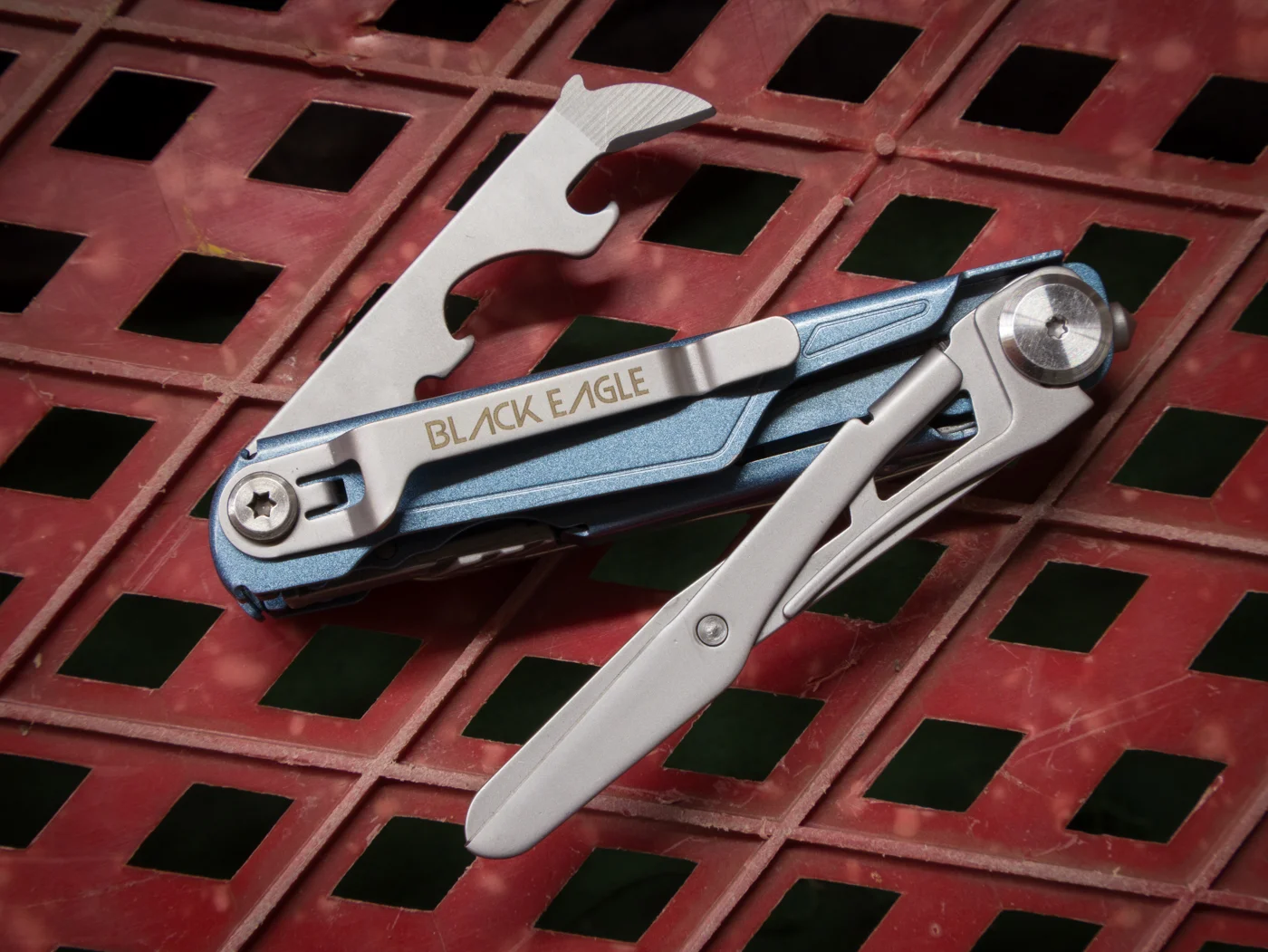 Black Eagle Bryce Multitool - Blue - Afbeelding 2