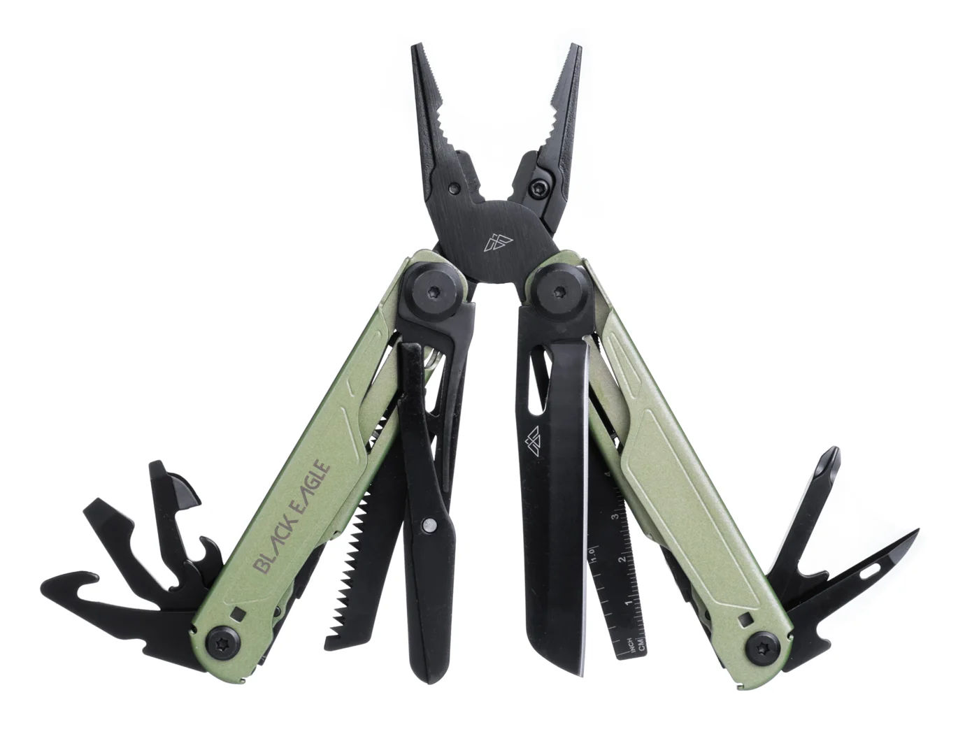 Black Eagle Yukon Multitool - Green - Afbeelding 5