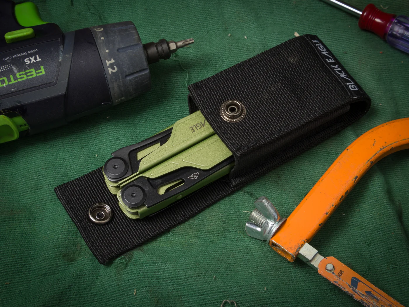 Black Eagle Yukon Multitool - Green - Afbeelding 4