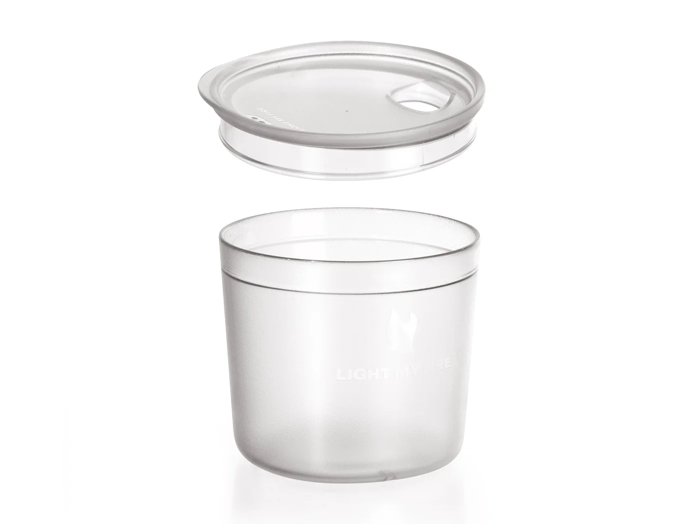 LMF Tumbler Transparant klikdeksel
