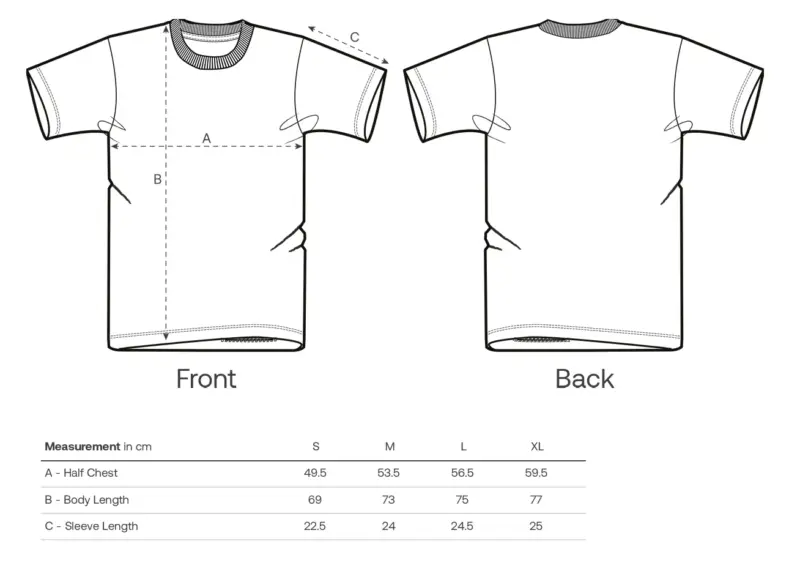 Now T-shirt heren specs