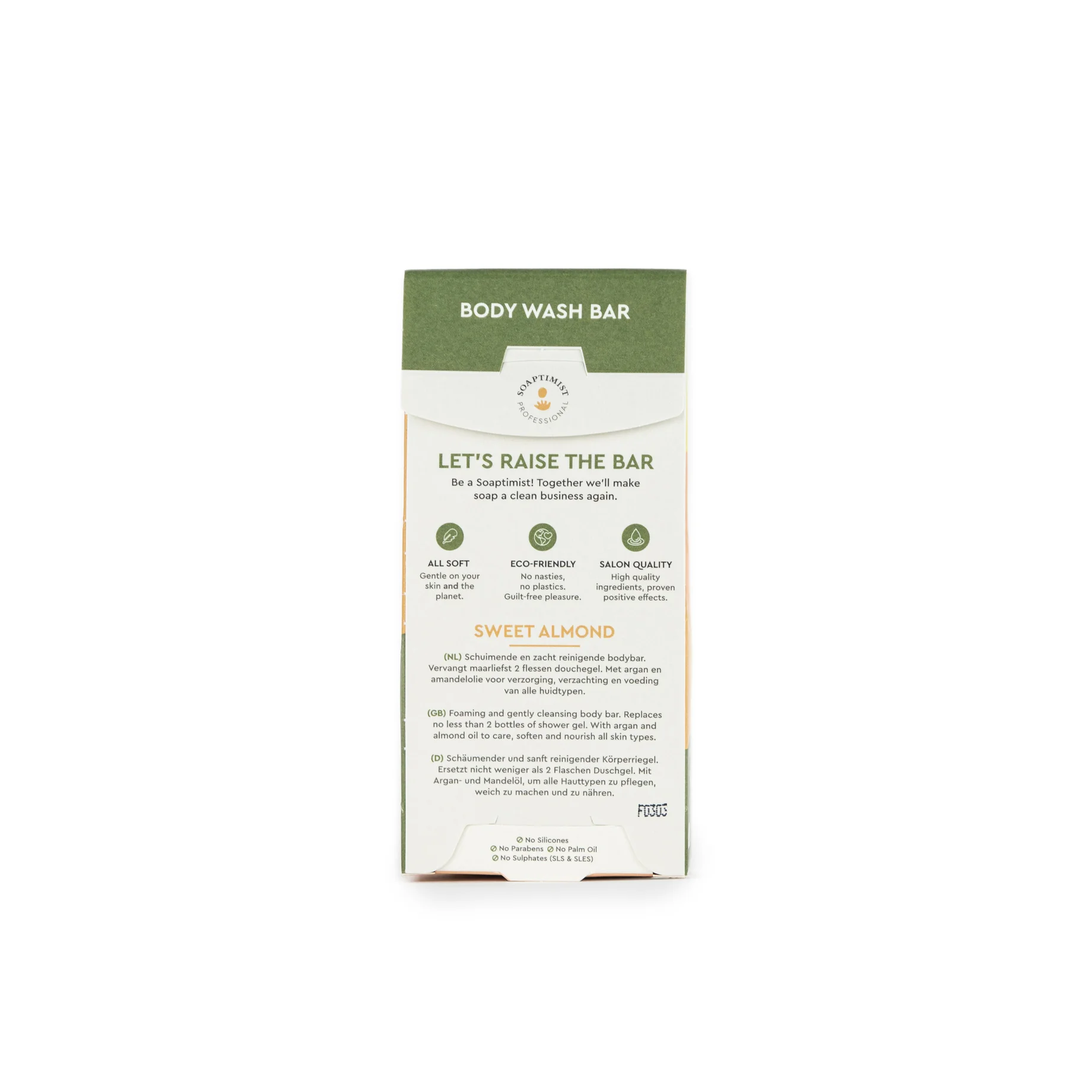Soaptimist body wash bar - Sweet Almond - Afbeelding 3