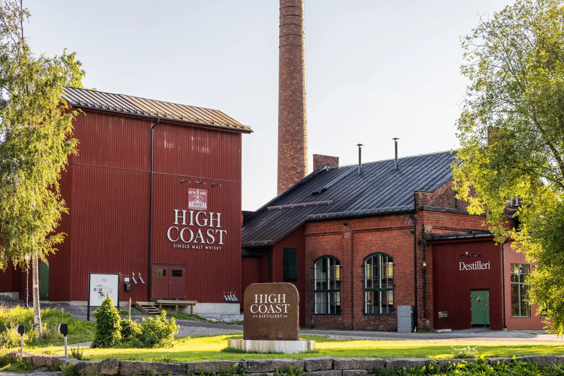 De High Coast Distillery in bjarta