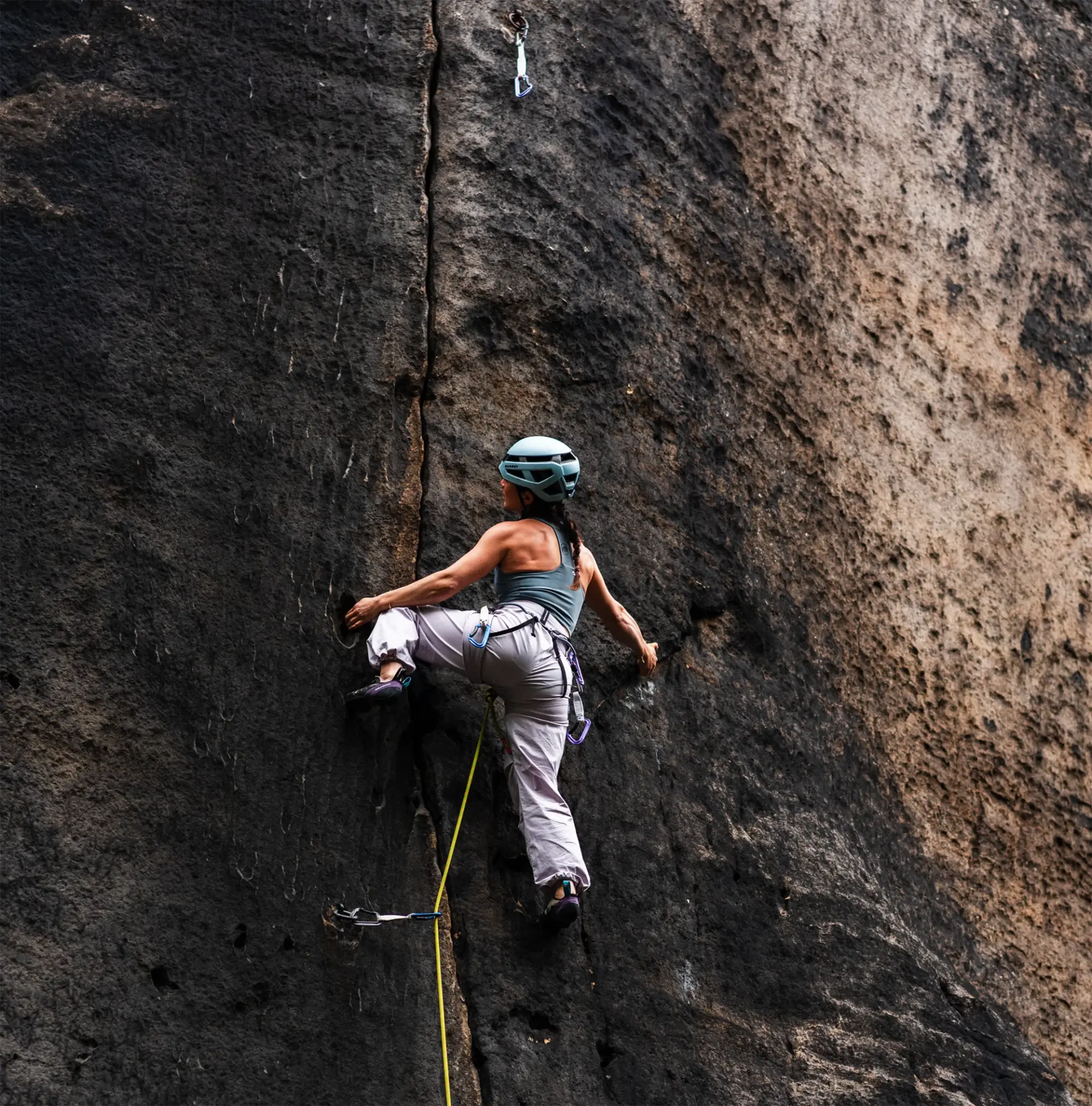 Crag Climbing met Mammut