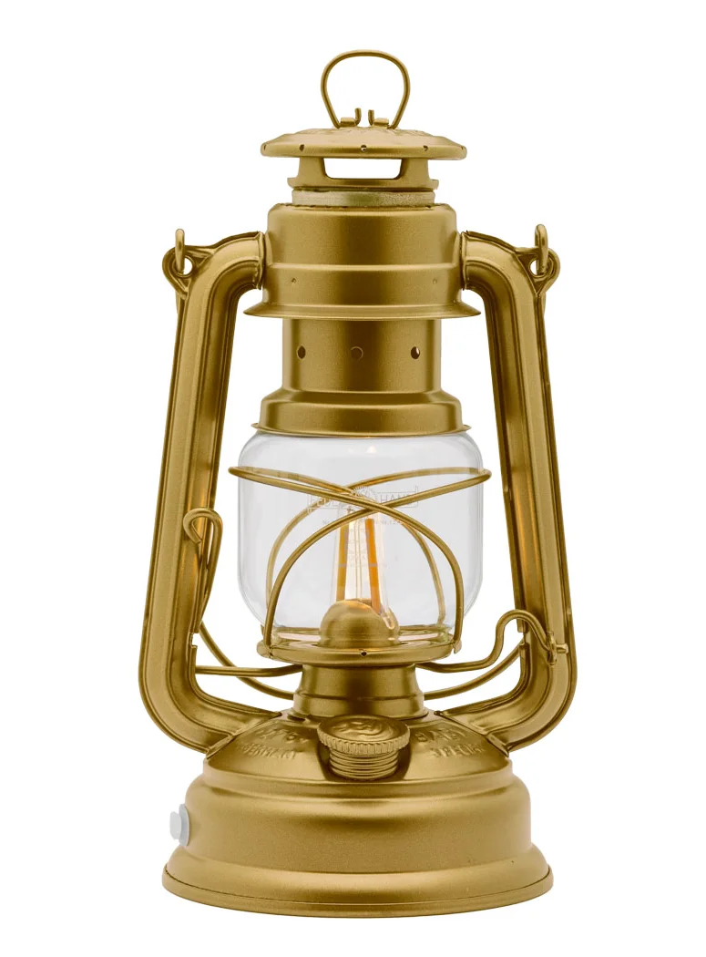 Feuerhand LED Stormlamp Goud - Afbeelding 5
