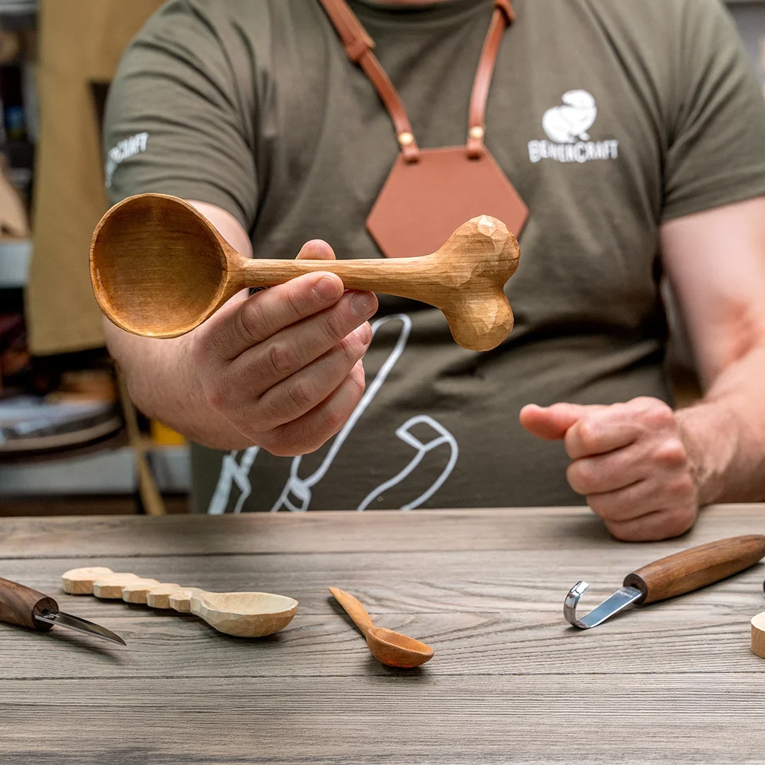 Beavercraft lepelsnijset gesneden lepel