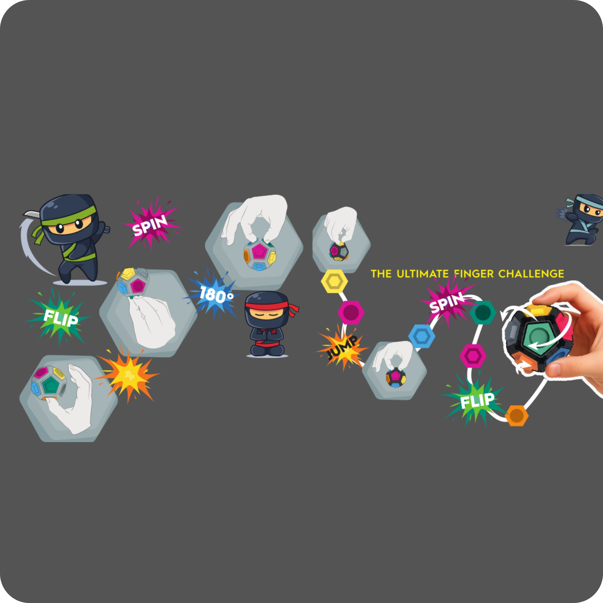 Pocket Ninja - mini-boulderball - Afbeelding 8