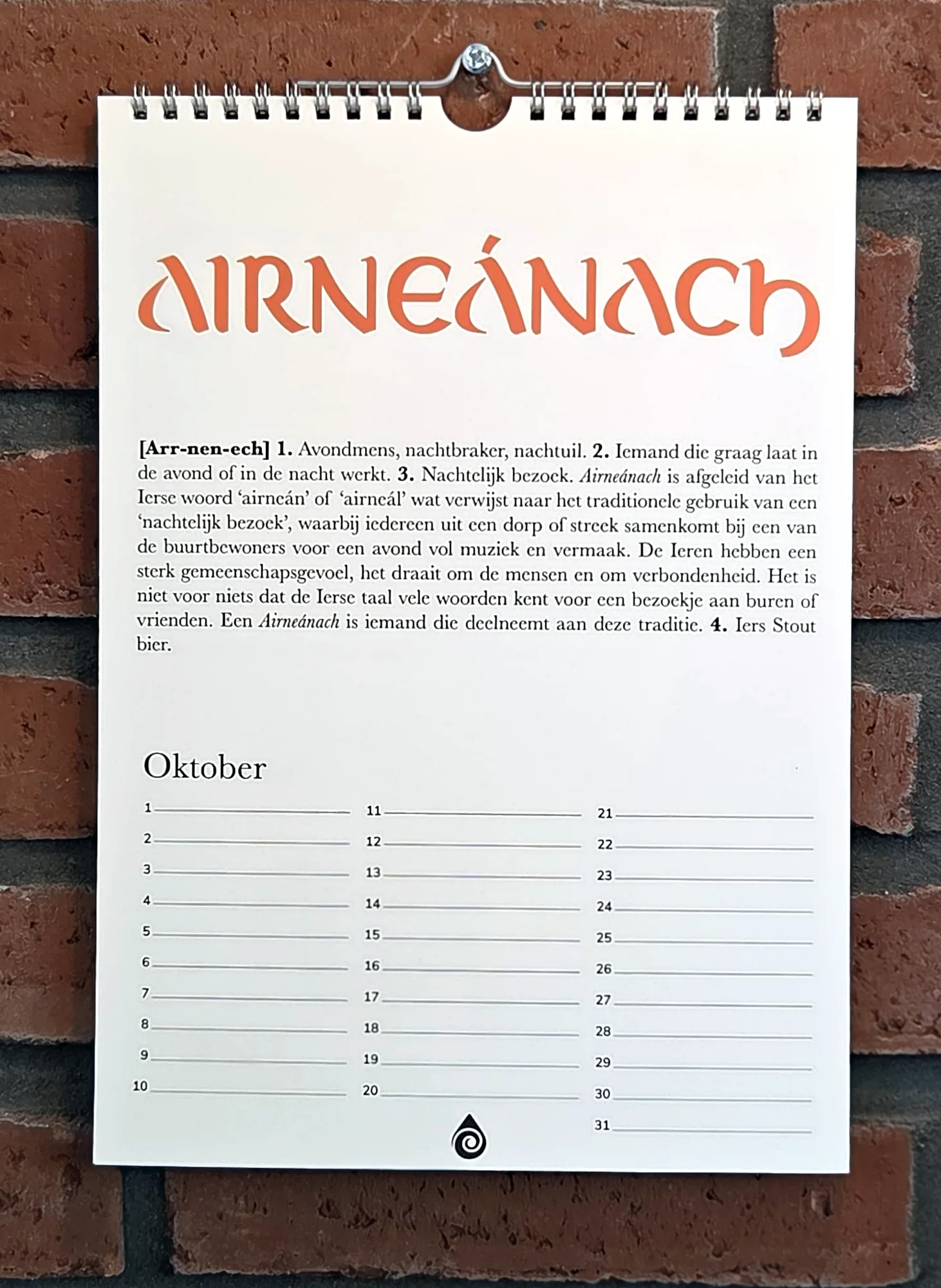Salt Verjaardagskalender oktober